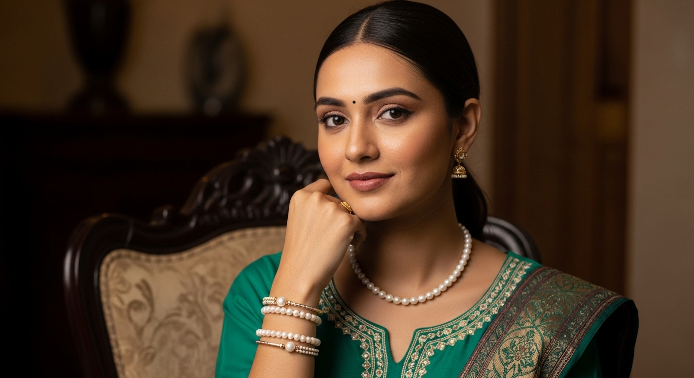 pearl bangles design