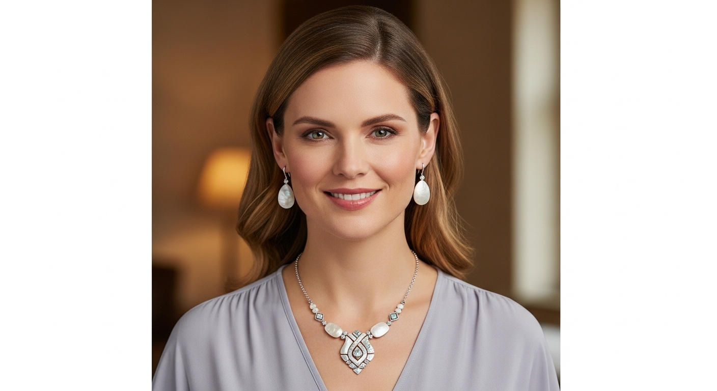 mother of pearl jewellery