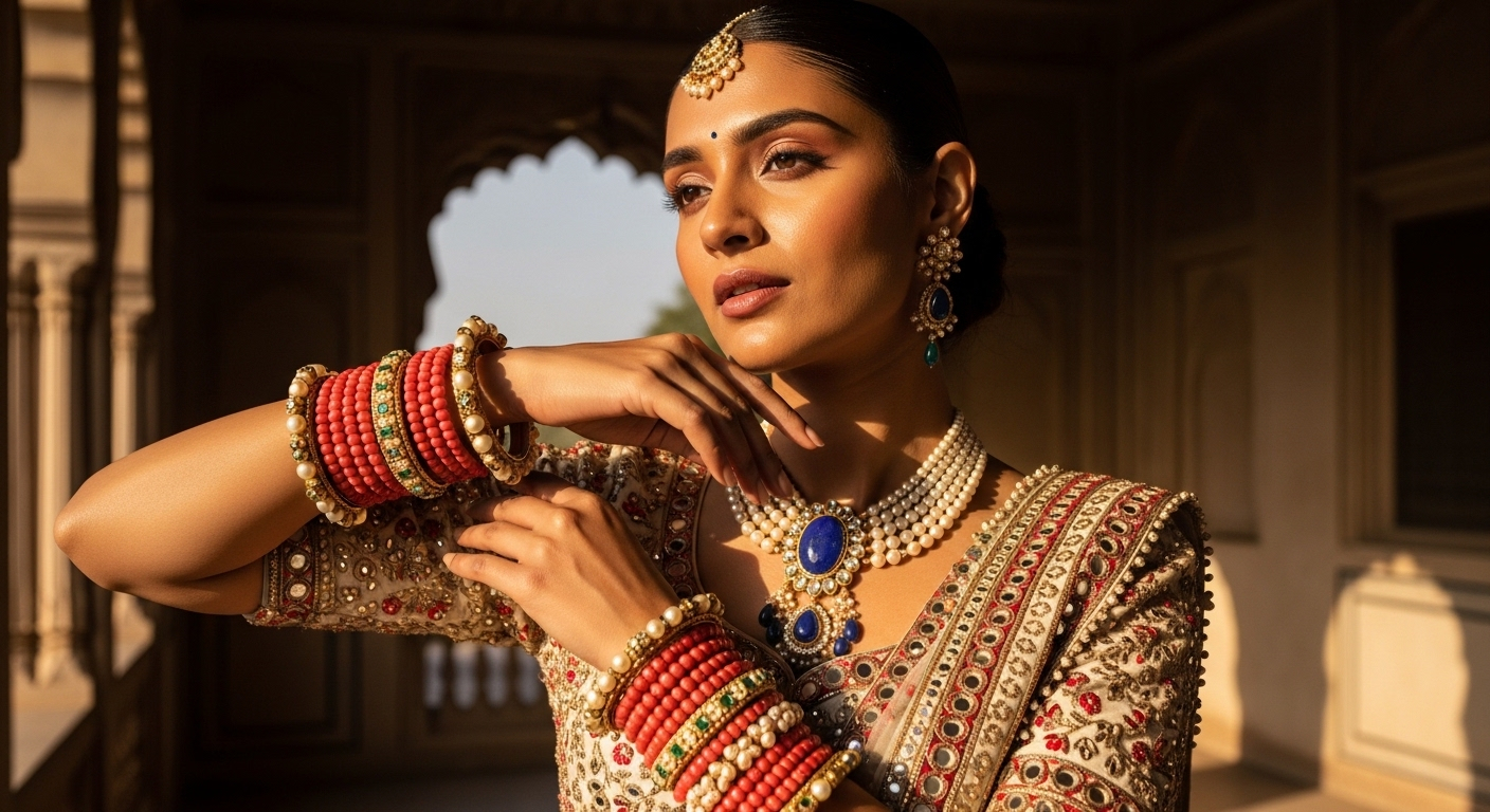 hyderabadi earrings for women