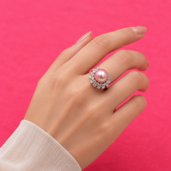 Pearl Finger Ring
