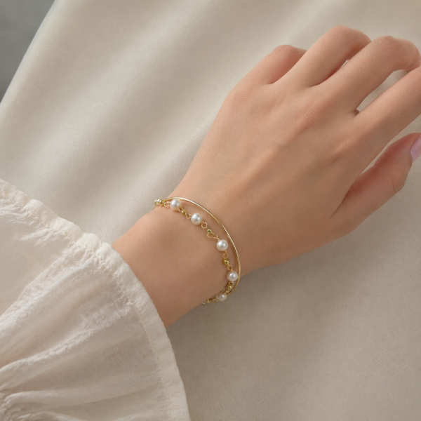Pearl Chain Braclet