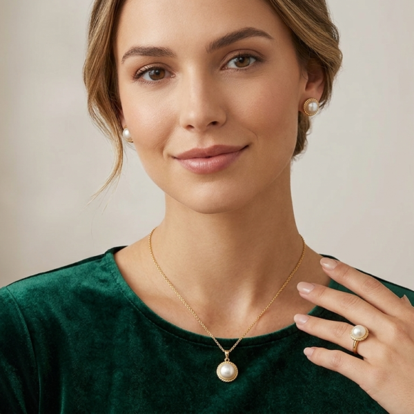 Pearls Chain Necklace