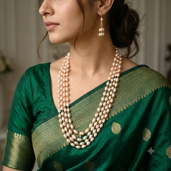 5 Line Plain Taar mala