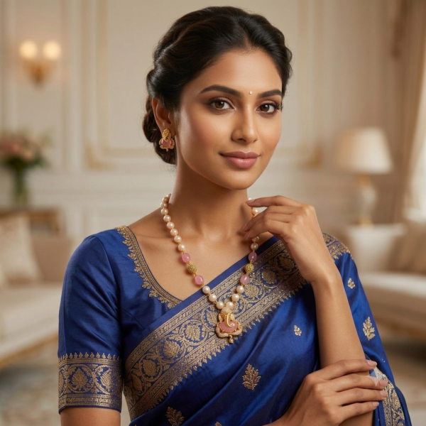 Ganesha Pendant Necklace Set