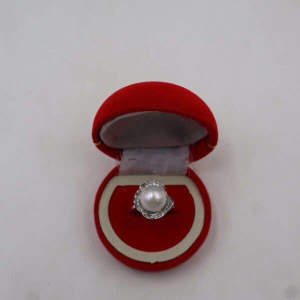 Alternative view of Big Size Pearl Ring