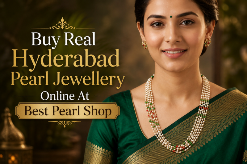 Buy Real Hyderabad Pearl Jewellery Online At Best Pearl Shop