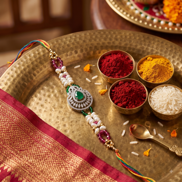 Pearl Rakhi
