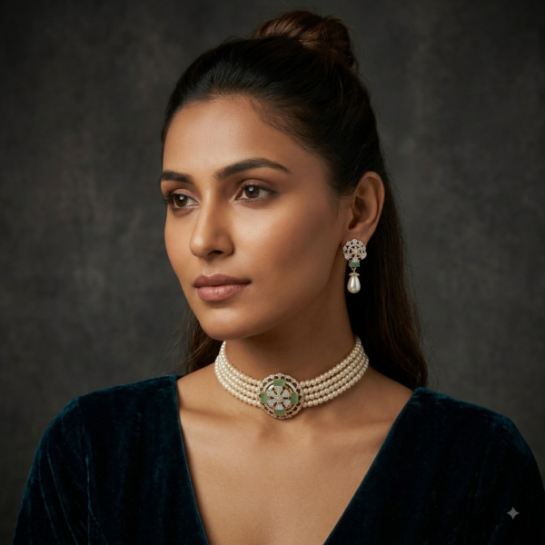 Pearl Choker Necklace