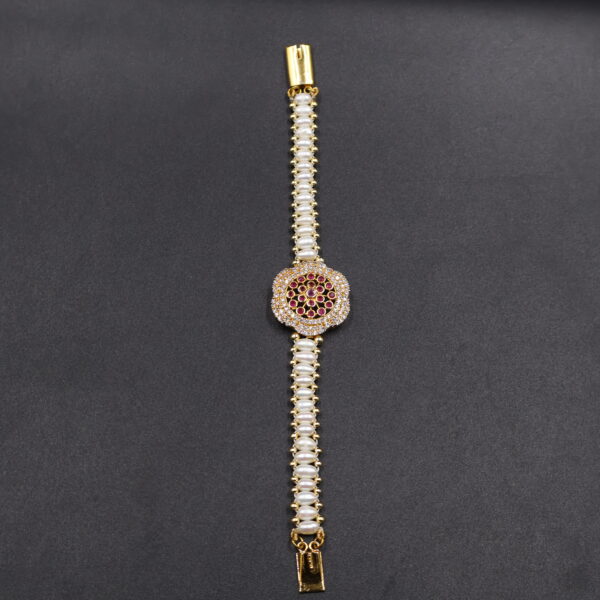 Ruby Charm Pearl Rakhi - Image 5