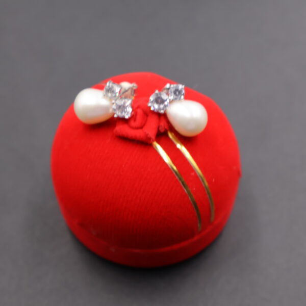 Classic Silver Pearl Drops - Image 4