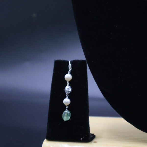 Elegant Lite Green Taar Mala - Image 3