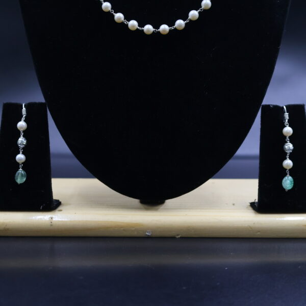 Elegant Lite Green Taar Mala - Image 5