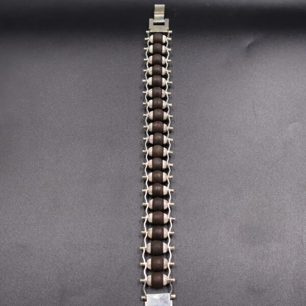 Divine karungali Silver Bracelet - Image 6