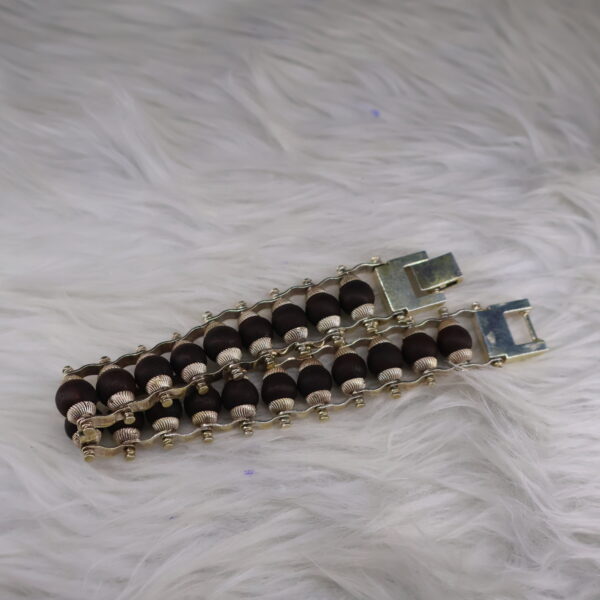Divine karungali Silver Bracelet - Image 4