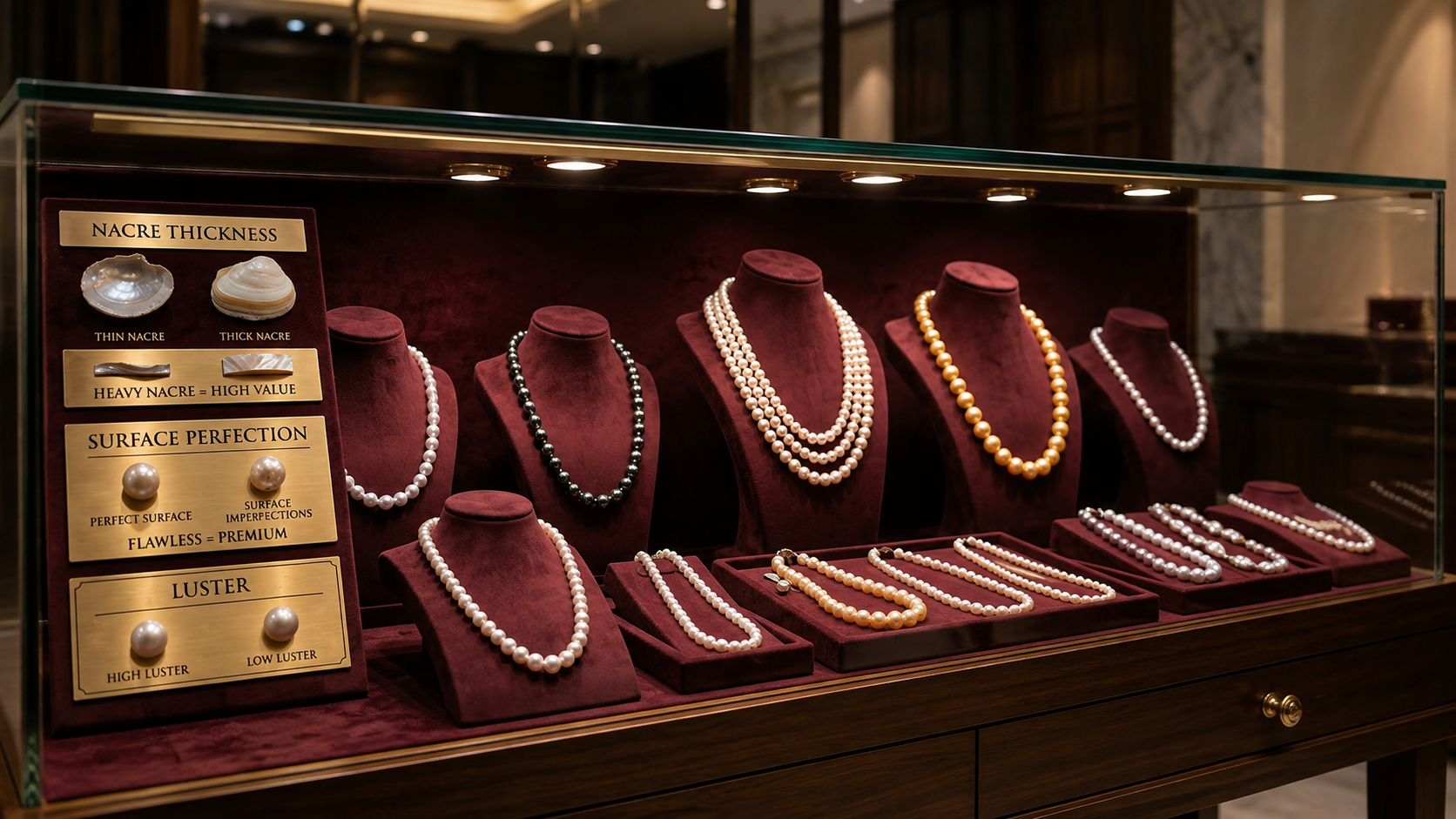 Real pearl necklace hyderabad