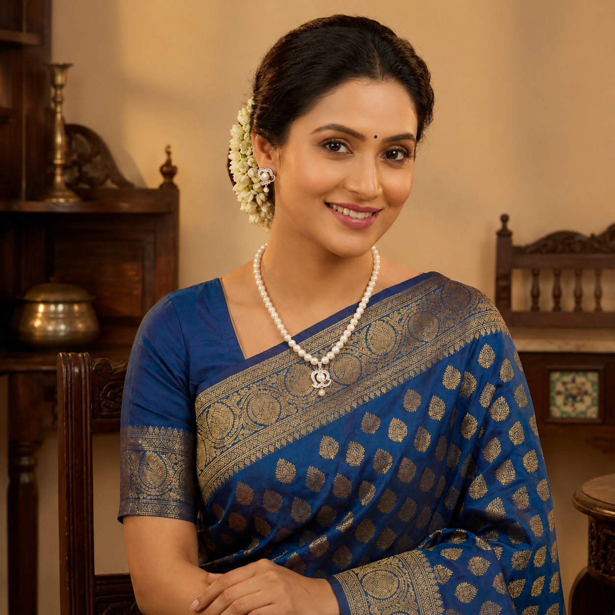 Sea Pearl Necklace in Hyderabad